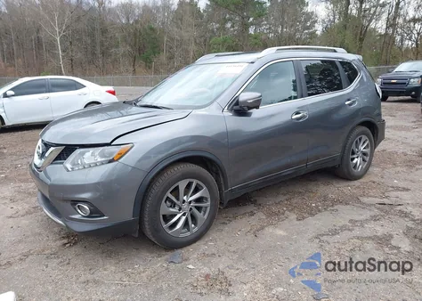 2015 Nissan Rogue Sl z USA, uszkodzony, nr VIN 5N1AT2MV2FC906294